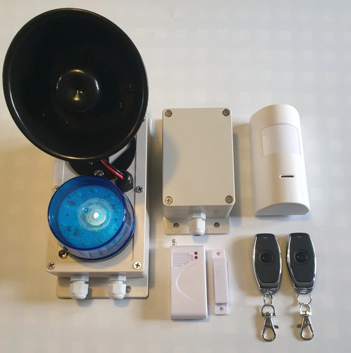 Intruder alarm for - for, garage