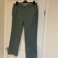 Marks and Spencer M&S Ladies, Dark Sage Chinos size 16 Regular 