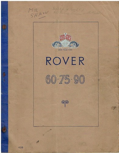 Rover 90 saloon - rover,