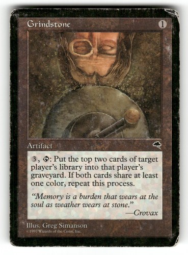 Grindstone tempest 290 mtg - mp,