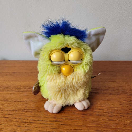 Furby tiger green yellow - green,