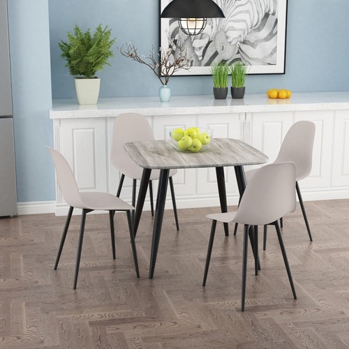 Aspen dining set with - with, grey