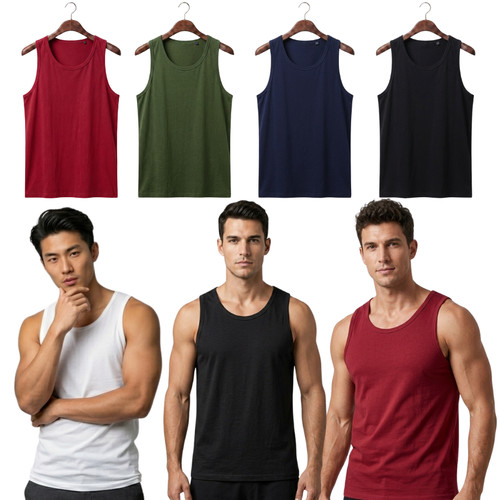 12pack mens vests 100 - 12pack,