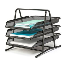 Black 3 Tier Metal Mesh Letter