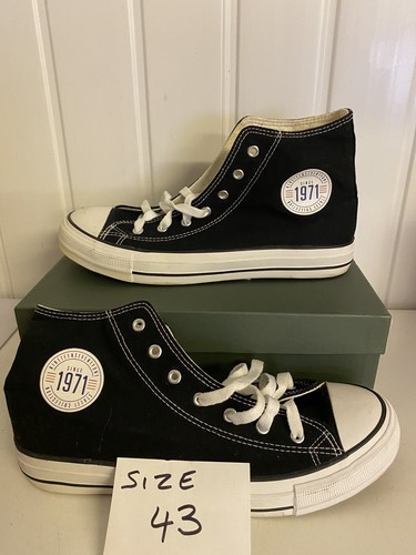 Black canvas baseball boots - canvas,