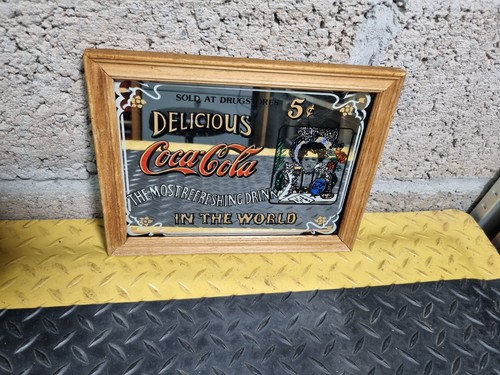 Vintage coca cola - coca-cola, mirror