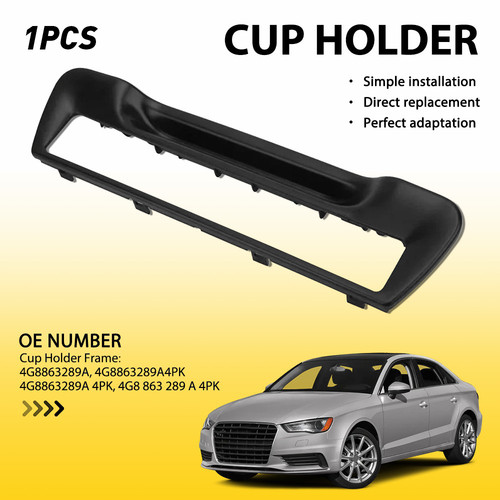 1pcs black rear seat armrest - black,