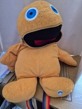 Vintage Zippy Rainbow Backpack Official 1972 Plush Rucksack Bag Golden Bear