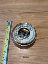 Round barometer vintage - barometer.,