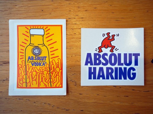 Keith haring absolut vodka - keith,