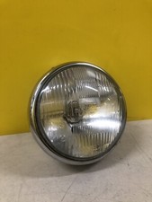 TRIUMPH BONNEVILLE T140 LUCAS 700 HEADLAMP FRONT HEADLIGHT WITH CHROME SHELL 
