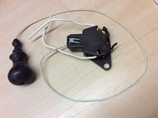 Vintage Mirror Light Wooden Toggle Pull Switch - Case Cover Damaged