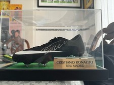 Authentic Signed Cristiano Ronaldo 1 Boot with Certificate of Authenticity