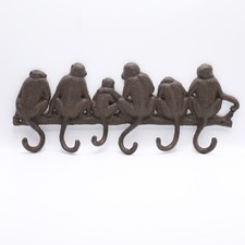 Cast Iron Monkey Family Tail