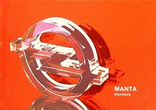 278) Opel Manta B Norway Owners Manual 197?
