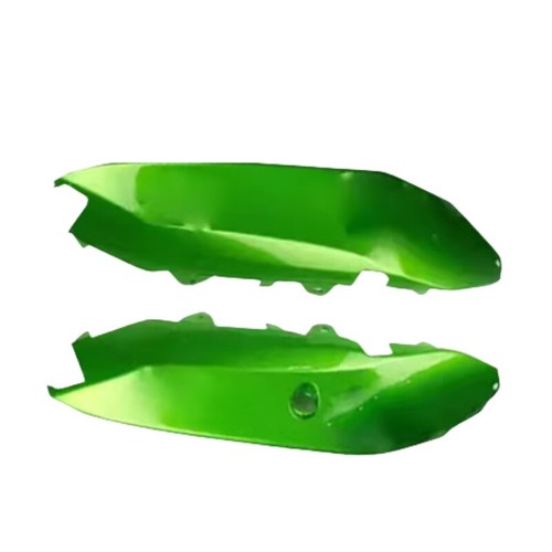 Green rear side tail fairing - rear,