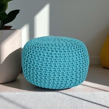 Knitted Pouffe & Footstool