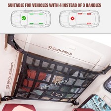 Car Ceiling Cargo Net Pocket