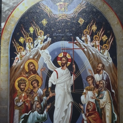 Christian icon artwork mounted - icon,