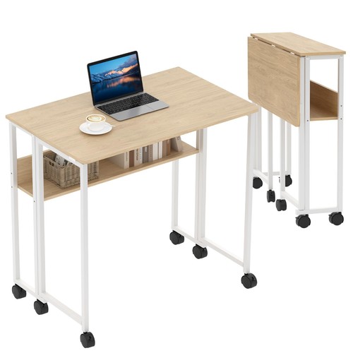 Folding desk rolling - desk,