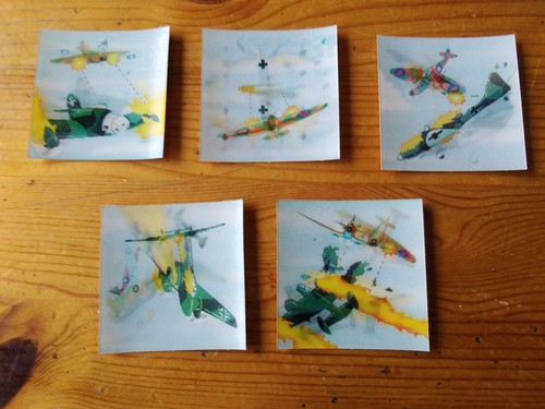 Cereal trade cards sets