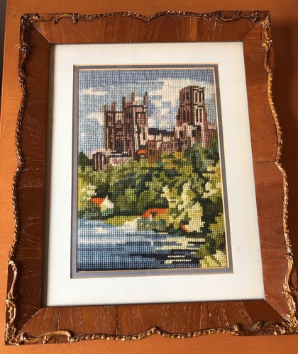 Vintage needlepoint embroidery - vintage,