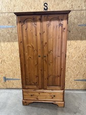 Ducal Pine Double Wardrobe With Drawers