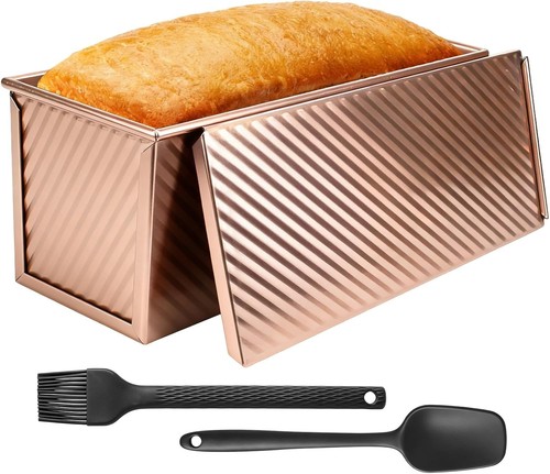 Loaf tin with lid - tin,