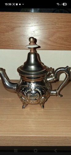 Vintage moroccan teapot - moroccan,