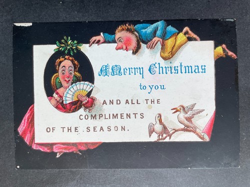 Victorian greeting card - victorian,