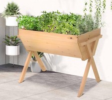Raised Planter Bed Box Wooden
