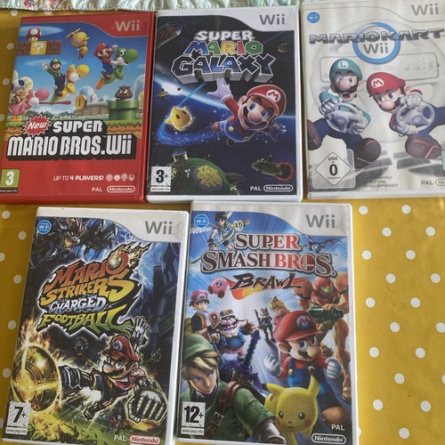 Nintendo wii mario - nintendo, bundle