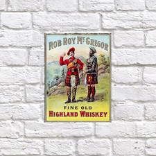 Highland Whiskey, Retro tin