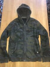 True Religion camouflage zip up hoody hooded top tracksuit