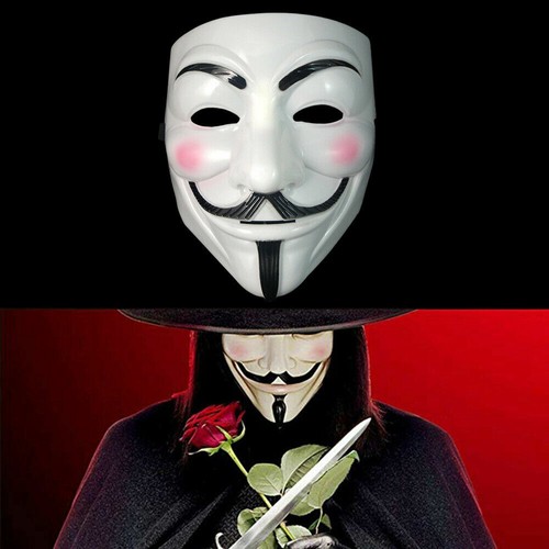 Anonymous halloween face mask - anonymous,
