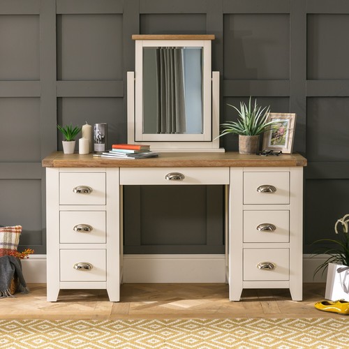 Dressing table with mirror - dressing,