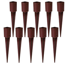 10x fence post - fence, holder