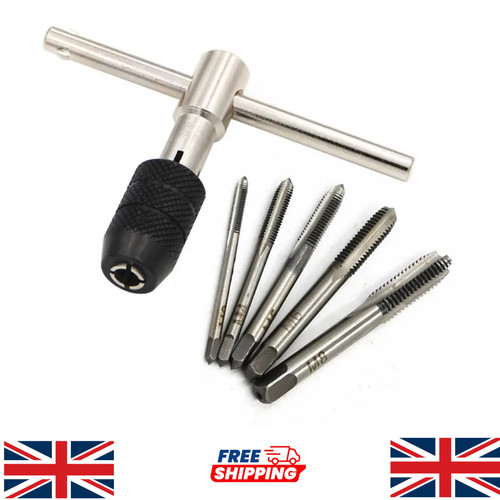 6pc tap wrench - tap, set