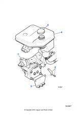 Jaguar Genuine Reservoir Kit