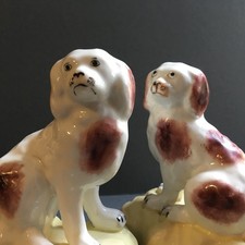 Pair of Antique staffordshire
