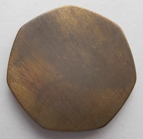 Six sided brass - sided, /