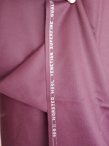 100 worstead wool material - 100%,