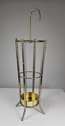 Vintage allcan brass umbrella - vintage,