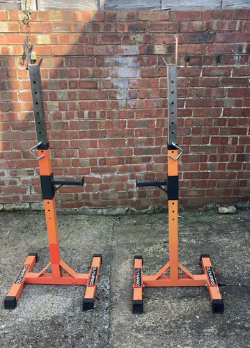 Olympro adjustable squat rack - adjustable,