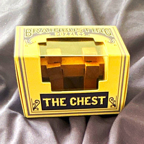The chest wooden puzzle box - the,