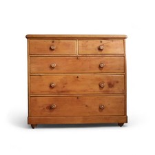 Antique Victorian Pine Chest