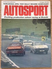 AUTOSPORT Magazine 15 AUG 1974