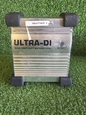 Behringer Ultra-DI DI100 Phantom Powered Active Direct Inject Box *Untested* 