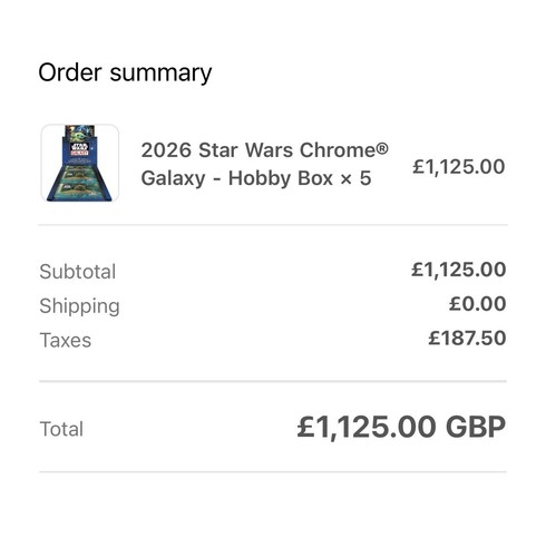 2026 star wars chrome - star, chrome®