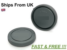 E-Mount Body and Rear Lens Cap
